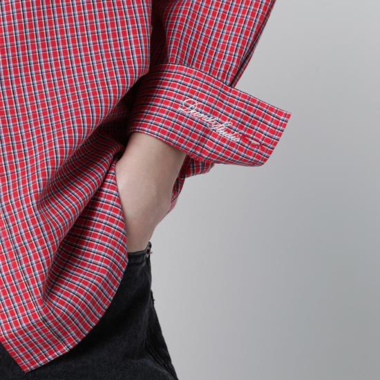 26SS 던스트 셔츠 UDSH6A115CO Red - DUNST