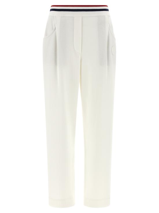 26SS 브루넬로 쿠치넬리 스트레이트 팬츠 MG927P9194C7220 White