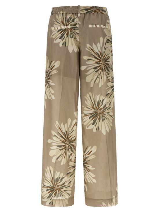 26SS 브루넬로 쿠치넬리 스트레이트 팬츠 MQ967P9229C009 Green - BRUNELLO CUCINELLI