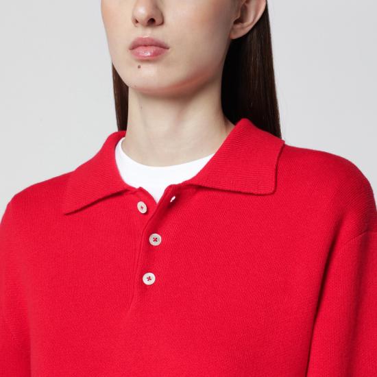 26SS 던스트 폴로 티셔츠 UDSW6A104CO Red - DUNST