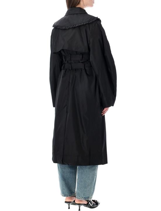 26SS 가니 트렌치 코트 A101007510708 099 Nero - GANNI