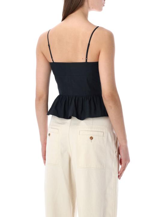 26SS 이자벨마랑에뚜왈 블라우스 HT0824FAD1J10E 01BK Nero - ISABEL MARANT ETOILE