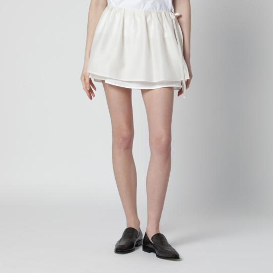 26SS 던스트 숏 스커트 UDSK6A210PL White