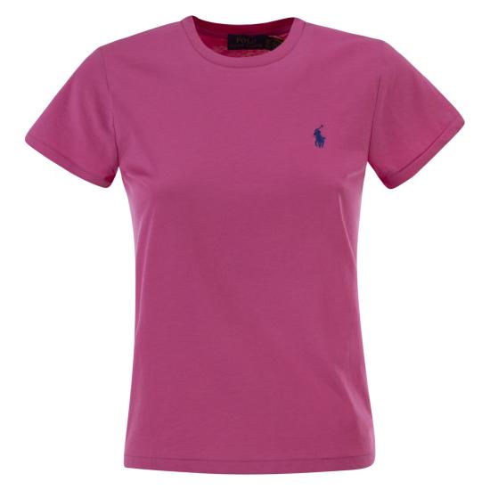 26SS 폴로 랄프로렌 폴로 티셔츠 211B14605 FUCHSIA