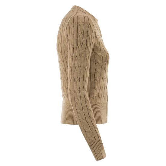 26SS 폴로 랄프로렌 폴로 자수 케이블 니트 가디건 211971868 BEIGE - POLO RALPH LAUREN