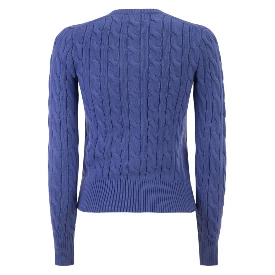 26SS 폴로 랄프로렌 폴로 자수 케이블 니트 가디건 211971868 BLUETTE - POLO RALPH LAUREN