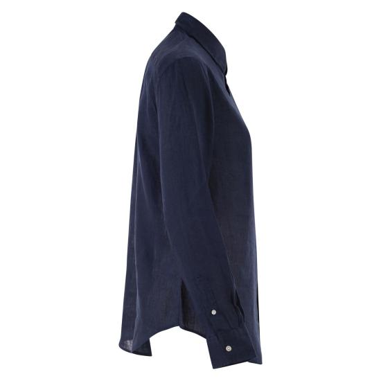 26SS 폴로 랄프로렌 포니 자수 리넨 셔츠 (211970730009) 211970730 NAVY - POLO RALPH LAUREN