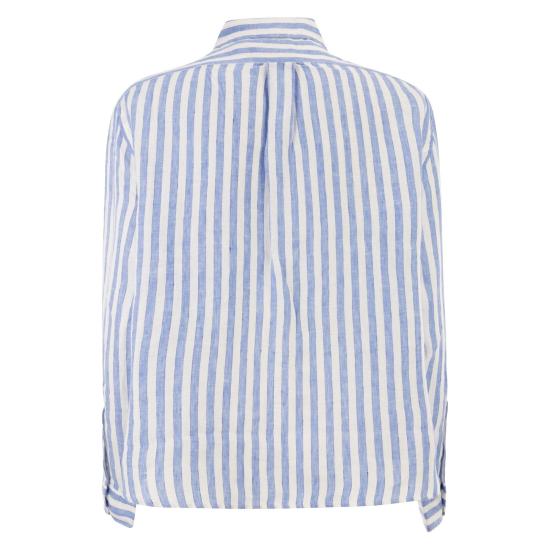 26SS 폴로 랄프로렌 셔츠 211935130 WHITE LIGHT BLUE - POLO RALPH LAUREN