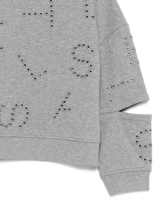 26SS [키즈] 스텔라 맥카트니 트레이닝 상의 TY4B70 Z3409808 Grey - STELLA MCCARTNEY