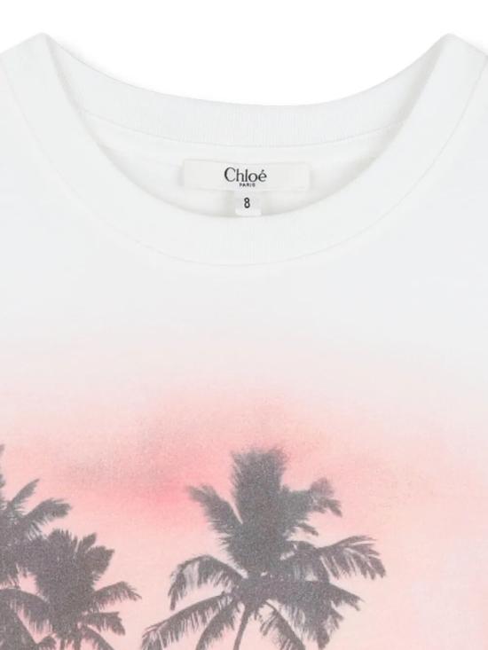 26SS [키즈] 끌로에 티셔츠 C20855 46J ROSA PETALO - CHLOE