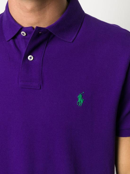 26SS 폴로 랄프로렌 폴로 티셔츠 710782592 027 Purple - POLO RALPH LAUREN