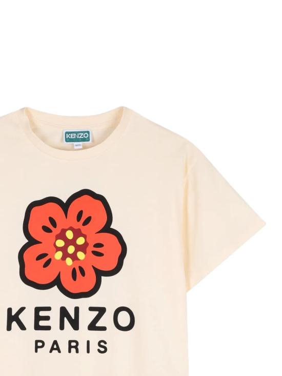 26SS [키즈] 겐조 티셔츠 K61698 208 SABBIA - KENZO