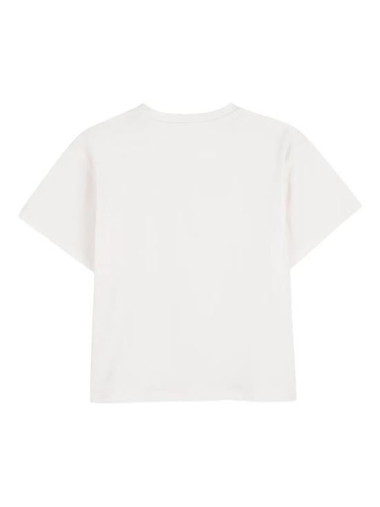 26SS [키즈] 겐조 티셔츠 K61681 117 BIANCO SPORCO - KENZO