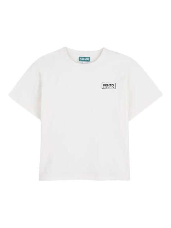 26SS [키즈] 겐조 티셔츠 K61681 117 BIANCO SPORCO