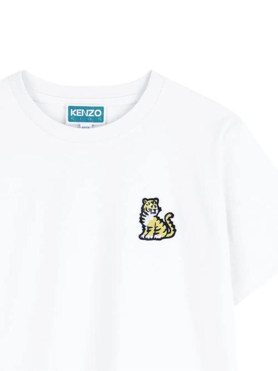 26SS [키즈] 겐조 티셔츠 K61700 10P BIANCO - KENZO