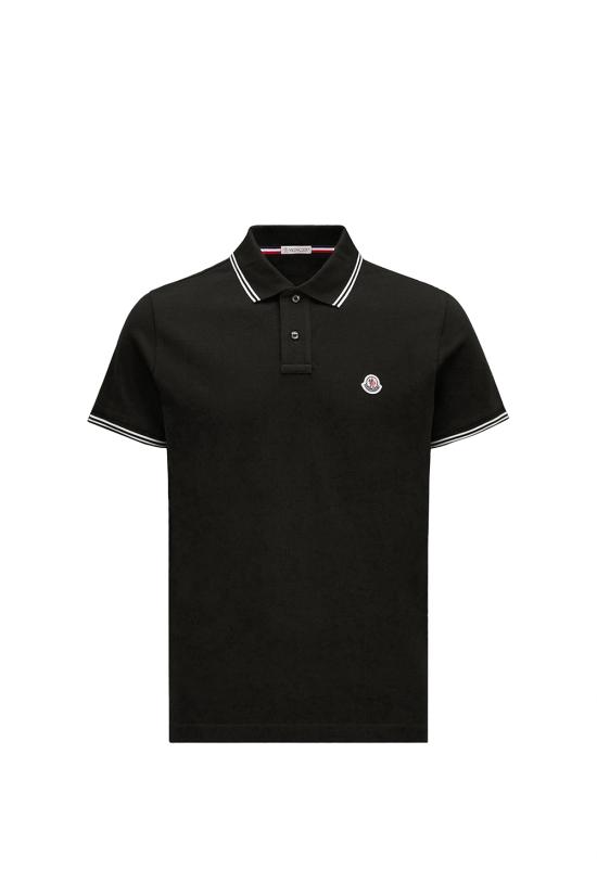 26SS 몽클레어 폴로 티셔츠 L10918A0002784556 999 Black