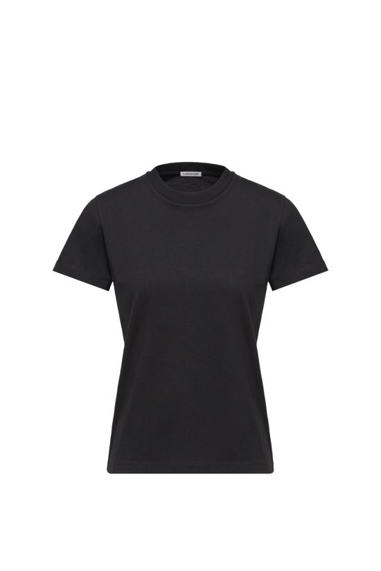 26SS 몽클레어 반팔 티셔츠 L10938C0002989AUO 999 Black