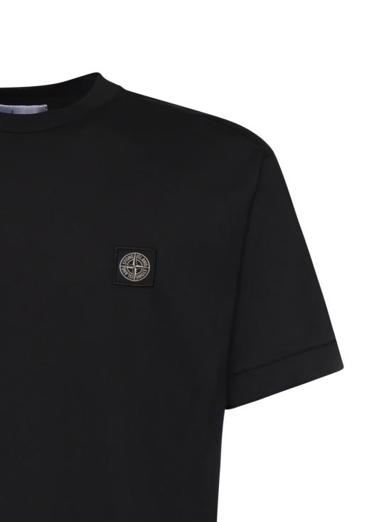 26SS 스톤 아일랜드 반팔 티셔츠 L1S152100027 S0013V0029 Black - STONE ISLAND