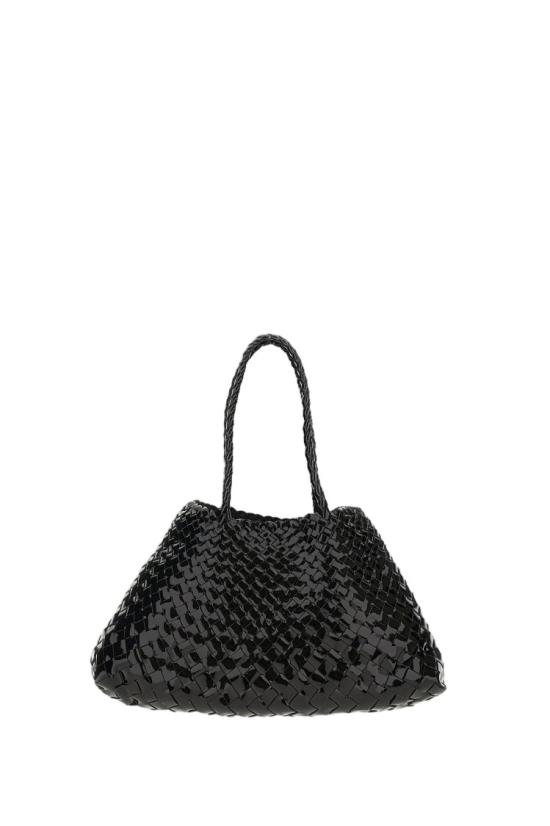  드래곤디퓨전 SANTA CROCE 산타 크로체 빅 토트백 8892PPATENTBLACK Neutrals - DRAGON DIFFUSION