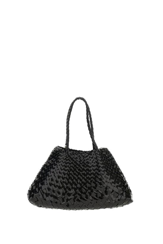  드래곤디퓨전 SANTA CROCE 산타 크로체 빅 토트백 8892PPATENTBLACK Neutrals - DRAGON DIFFUSION