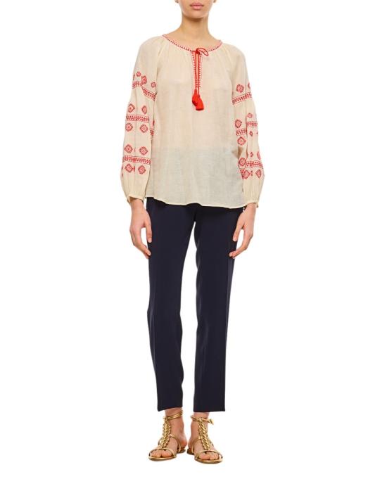  알베르토비아니 스트레이트 팬츠 CC844AC002880 Neutrals - ALBERTO BIANI