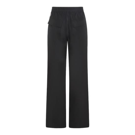 26SS 릭오웬스 몽클레어 스트레이트 팬츠 MU01F2A02M8115999 Black - RICK OWENS MONCLER