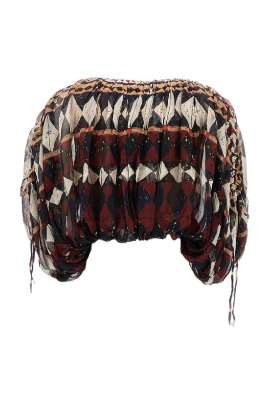 26SS Into The East 블라우스 E1DGSS011BR21TPMAHOGANY Multicolor - INTO THE EAST