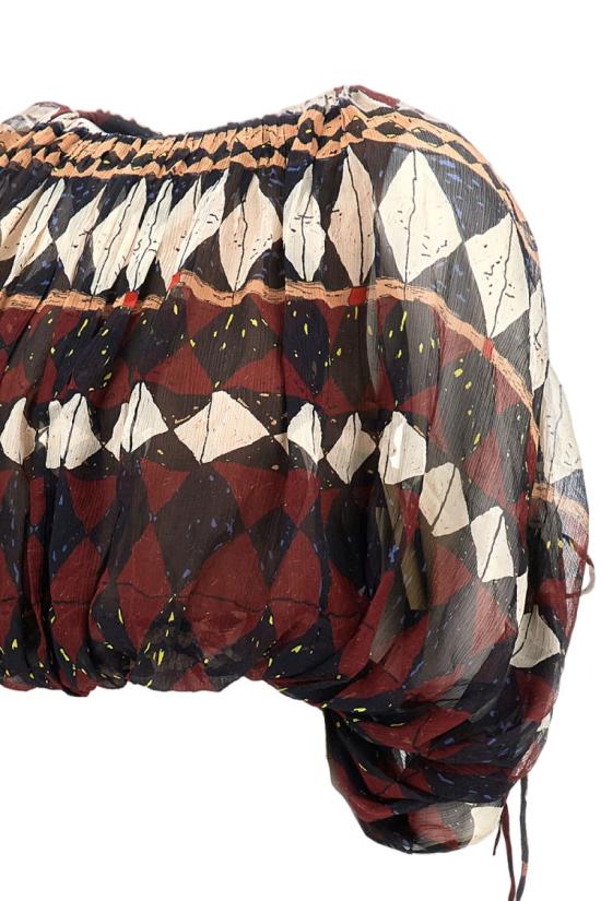 26SS Into The East 블라우스 E1DGSS011BR21TPMAHOGANY Multicolor - INTO THE EAST