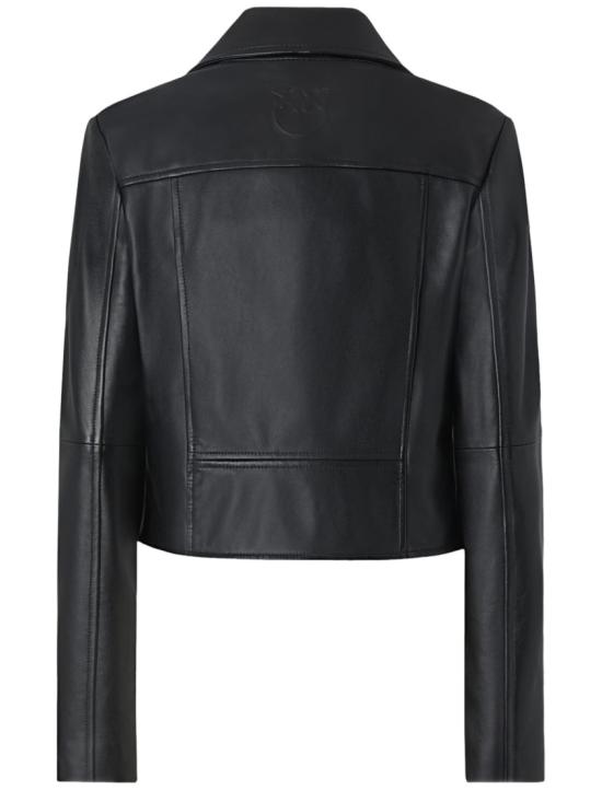 26SS 핑코 바이커 자켓 106247A32IZ99 Black - PINKO