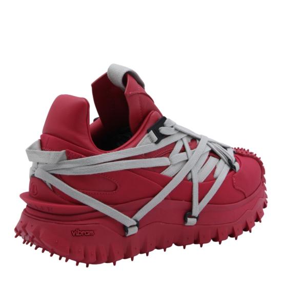 26SS 릭오웬스 몽클레어 스니커즈 MU01F4M10AM4321451 Red - RICK OWENS MONCLER