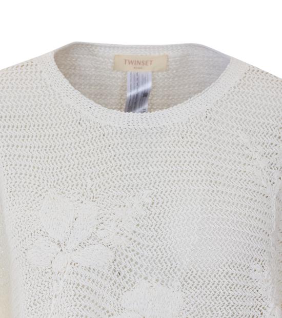 26SS 트윈셋 스웨터 261TE3020 00381 White - TWINSET