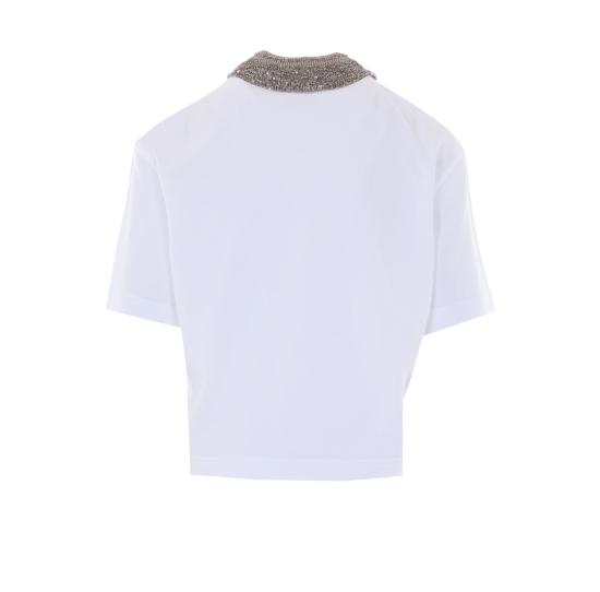 26SS 브루넬로 쿠치넬리 폴로 티셔츠 M0T63EJ105 C6159 White - BRUNELLO CUCINELLI