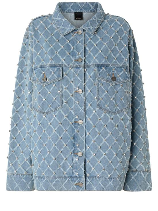 26SS 핑코 데님 자켓 106246A32NPJE Grey