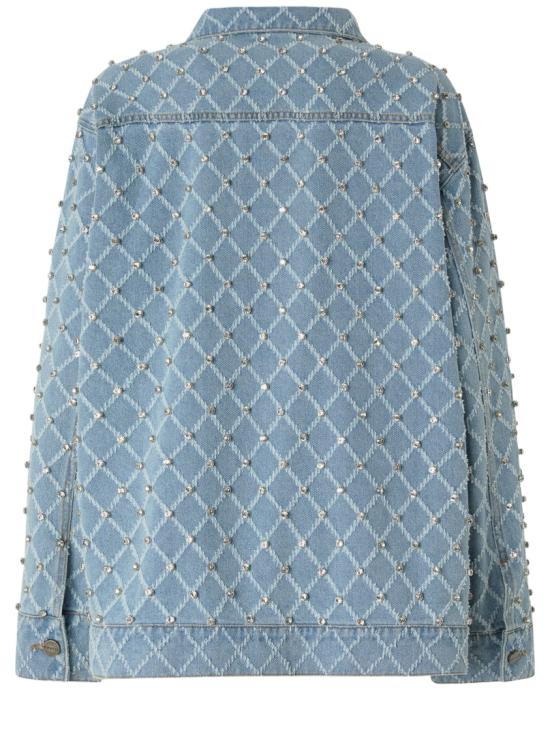 26SS 핑코 데님 자켓 106246A32NPJE Grey - PINKO