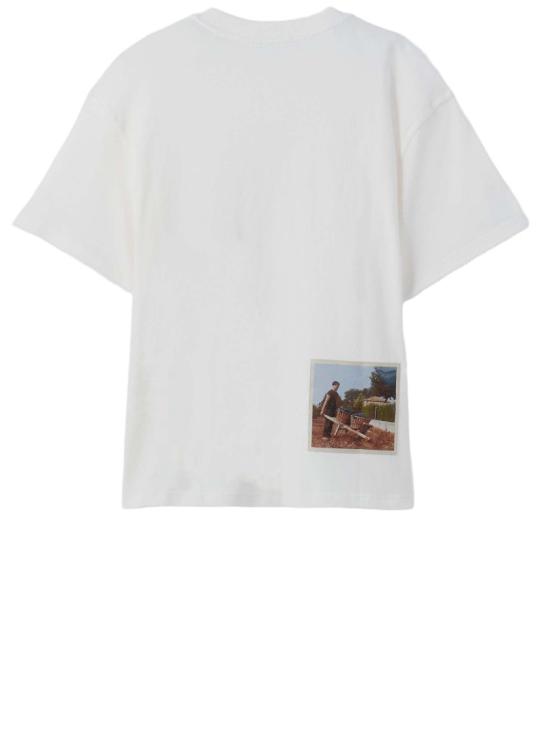 26SS 자크뮈스 반팔 티셔츠 TSM00595AJ002561NU White - JACQUEMUS