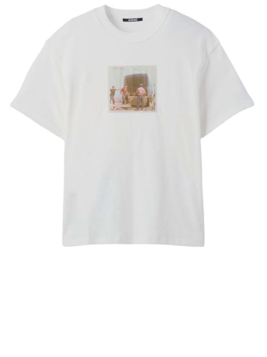 26SS 자크뮈스 반팔 티셔츠 TSM00595AJ002561NU White