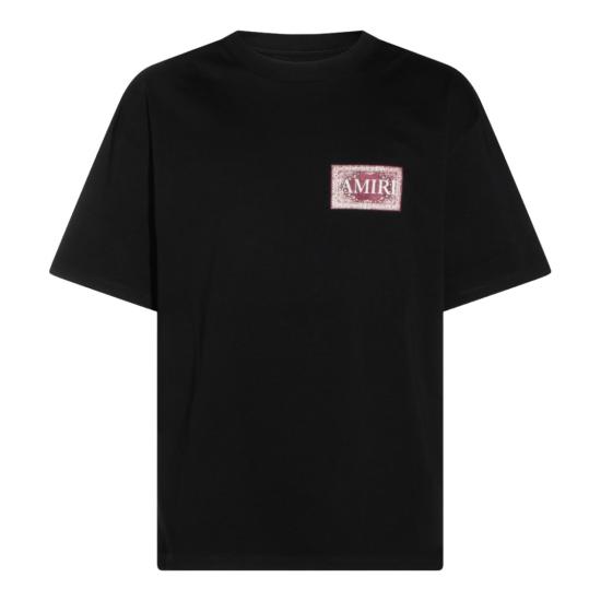 26SS 아미리 반팔 티셔츠 AMTOJR1063001 Black