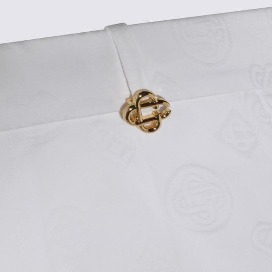 26SS 카사블랑카 숏팬츠 MSP26TR38001 White - CASABLANCA