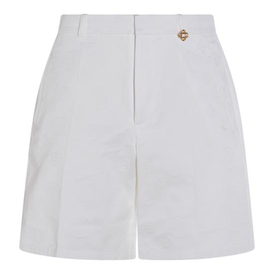 26SS 카사블랑카 숏팬츠 MSP26TR38001 White