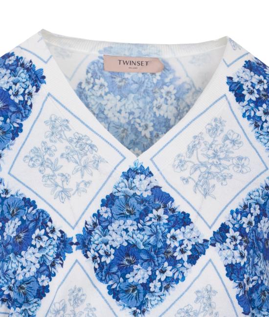 26SS 트윈셋 스웨터 261TP3530 13405 Blue - TWINSET