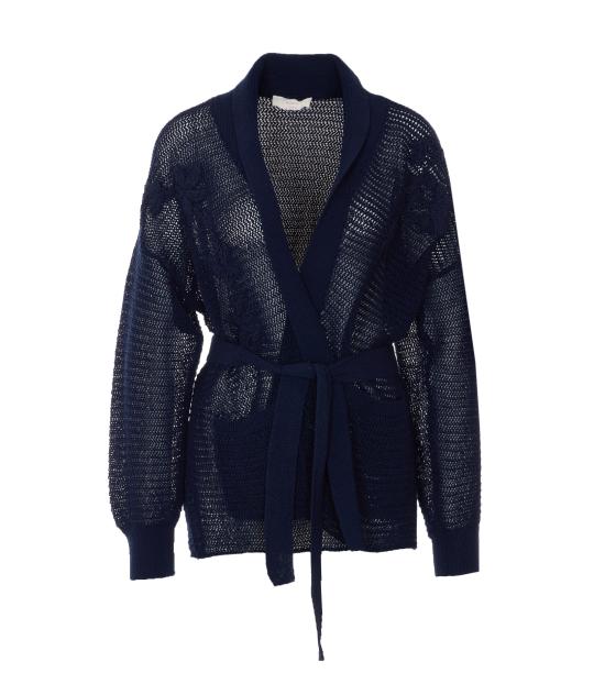 26SS 트윈셋 가디건 261TE3021 13172 Blue