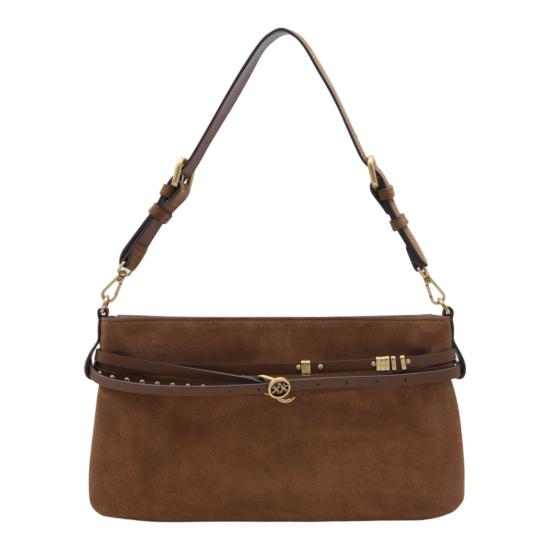 26SS 핑코 숄더백 106176A0F6L17Q Brown