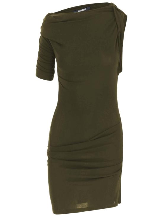 26SS 자크뮈스 드라페아도 미니 드레스 DRW00143AJ00260580 Black