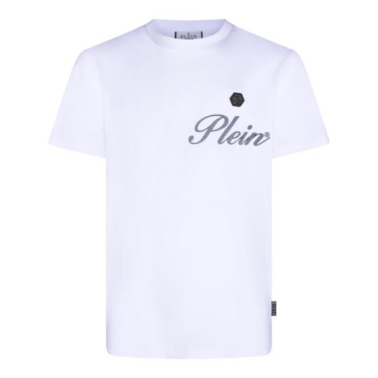 26SS 필립 플레인 반팔 티셔츠 SAFCMTK8880PJY002N01 White