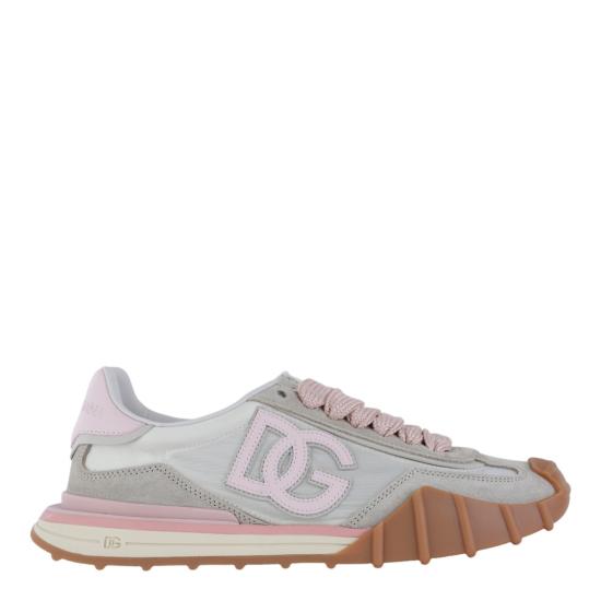 26SS 돌체앤가바나 DG 애슬레틱 패브릭 스니커즈 CK2384AZ6818S160 White