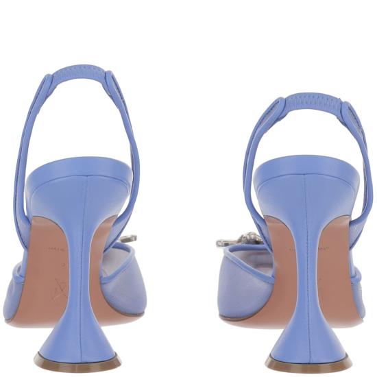 26SS 아미나 무아디 힐/펌프스 BEGUMMESHSLING95BABYBLUEMESH Blue - AMINA MUADDI