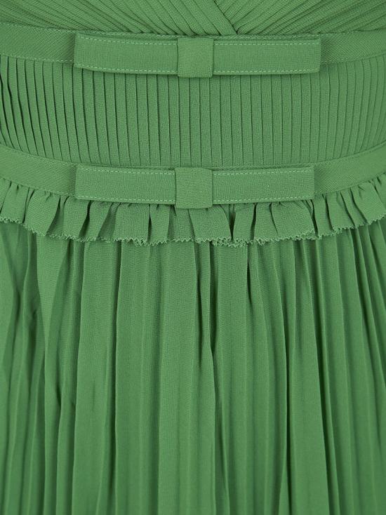 26SS 셀프 포트레이트 롱 원피스 RS26 215M Green - SELF PORTRAIT