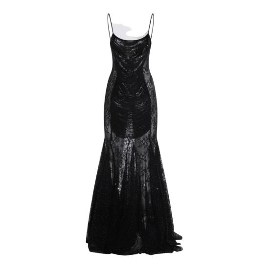 26SS Nissa 롱 원피스 RRS16297BLACK Black - NISSA