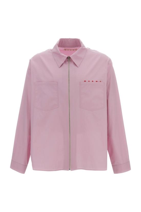 26SS 마르니 긴팔 셔츠 CUMU0297P0USCT88LRC20 Pink