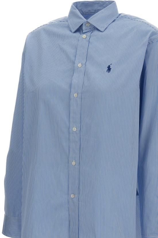 26SS 폴로 랄프로렌 셔츠 211910743508MEDIUMBLUEWHITE Neutrals - POLO RALPH LAUREN